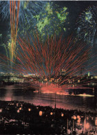 JAPON - Tokyo - Les Lieux Célèbres - Le Feu D'artifice De La Fête D'ouverture De La Rivière - Carte Postale Ancienne - Tokyo