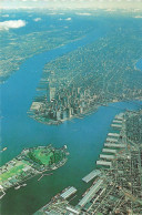 ETATS UNIS - New York City - Aerial View Of New York City Showing Parts Of Lower Manhattan - Brooklyn - Carte Postale - Manhattan