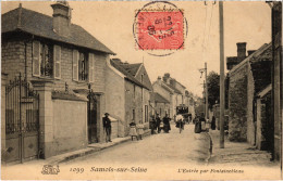 CPA Samois-sur-Seine Entrée Par Fontainebleau (1391885) - Samois