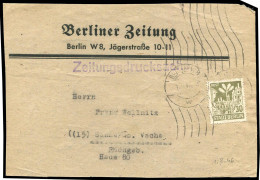 SBZ - Berlin Brandenburg, 1945, 7Awbz, Brief - Altri & Non Classificati