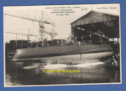 Taranto Sottomarino Bragadin 1929 Cantieri Navali Tosi Varo Regio Sommergibile - Boats