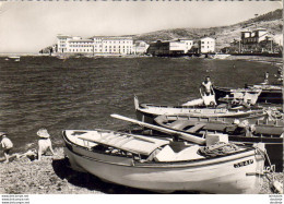 D66  BANYULS SUR MER  La Plage , Dans Le Fond Le Laboratoire Arago - Banyuls Sur Mer