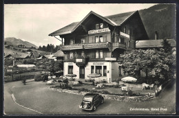 AK Zweisimmen, Hotel Post  - Zweisimmen