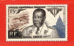 REF103 > A.E.F. < PA N° 61 * * > Neuf Luxe Dos Visible - MNH * * -- Général  ÉBOUÉ - Unused Stamps