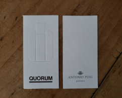Carte Antonio Puig Quorum (2) - Modern (from 1961)