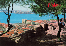 PORTUGAL - Lisboa - Portugal - Château De St Georges Et Vue Partie - Animé - Carte Postale - Lisboa