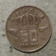 Belgique 50 Centimes 1957 (nl) - 50 Cents