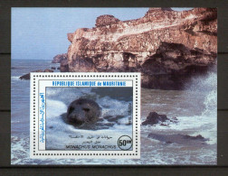 Mauritania 1986 Wildlife - Mediterranean Monk Seall - Monachus Monachus MS MNH - Mauritanië (1960-...)