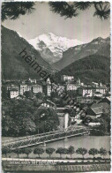 Interlaken Mit Jungfrau - Foto-Ansichtskarte - Verlag Stump & Cie. Interlaken - Interlaken