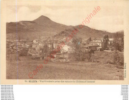 09.  BELESTA .  Vue Générale Prise Des Ruines Du Château D'Amont . - Otros & Sin Clasificación