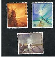 SAN MARINO - UNIF. 788.790  - 1969  RIMINI, RICCIONE: DIPINTI DI R. VIOLA  (SERIE COMPLETA DI 3) -   -   - MINT** - Unused Stamps