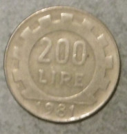 Italie 200 Lire 1981 - 200 Lire