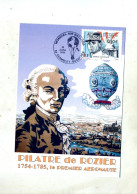 Carte  Cachet Chambley Mondial Air Ballons - Commemorative Postmarks