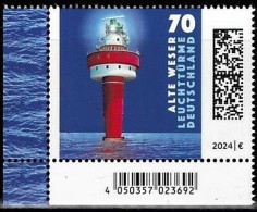 Germany - 2024 Lighthouse Alte Weser (mint Stamp) - Fari