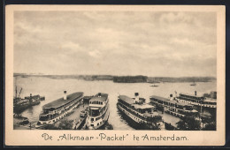 CPA De Alkmaar-Packet Te Amsterdam, Ausflugsschiffe  - Other & Unclassified