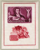 Hungary Mi.Block 14B Souvenir Sheet MH / * Mint 1949 Pushkin - Blocs-feuillets