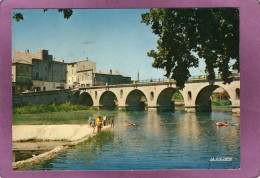 30 SOMMIERES L'Écluse Et Le Pont Romain Construit Sous L'Empereur - Sommières