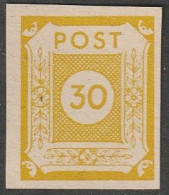 SBZ- Ost- Sachsen: 1945, Mi. Nr. 55,  Freimarke: 30 Pfg. Ziffernserie In Kreis.    **/MNH - Mint