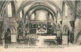 09 - Prat Et Bonrepaux - Intérieur De L'Eglise De Prat - Oblitération Ronde De 1933 - CPA - Voir Scans Recto-Verso - Otros & Sin Clasificación