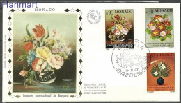 Monaco 1972 Mi 1068-1070 FDC  (FDC ZE1 MNC1068-1070(2)) - Other & Unclassified