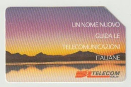 Telefoonkaart-télécarte-carta Telefonica Italia (I) Telecom Italia - Public Themes