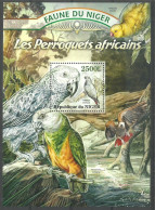 Niger 2013 Mi Block 156 MNH  (LZS5 NGRbl156) - Parrots