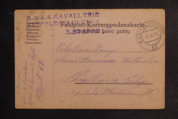 HONGRIE - Carte De Correspondance En Feldpost En 1916 Avec Cachet De Censure - L 154096 - Storia Postale