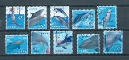 2019 Japan/Nippon Complete Set Dolphins Used/gebruikt/oblitere - Usati