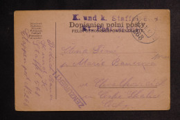 SLOVENIE - Carte De Correspondance En Feldpost En 1917 Avec Cachet De Censure - L 154098 - Slovenië