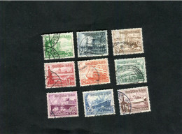 Allemagne Troisieme Reiçh , Timbres Obliteres De 1937 Seçours D Hiver - Used Stamps