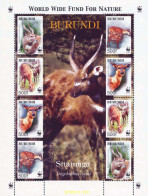 145226 MNH BURUNDI 2004 WWF. ANTILOPES - Neufs