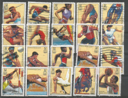 USA 1996 Olympic Games Atlanta '96 - SC. # 3068 A/T Cpl 20v Set Used - Many VFU - Used Stamps