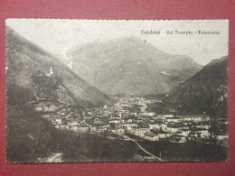 Cartolina - Gardone ( Brescia ) - Val Trompia - Panorama - 1916 - Brescia