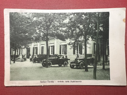 Cartolina - Salice Terme ( Pavia ) - Entrata Dello Stabilimento - 1929 - Pavia