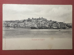 Cartolina - Panorama Di Cagliari - 1903 - Cagliari