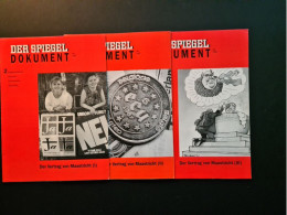 DER SPIEGEL – DOKUMENT  Juli 1992 – Der Vertrag Von Maastricht I, II Und III, Je 32 Seiten - Andere & Zonder Classificatie