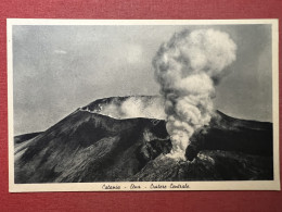 Cartolina - Catania - Etna - Cratere Centrale - 1930 Ca. - Catania