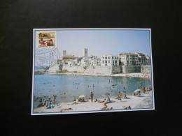 Carte Maximum Card Vacances Antibes 06 Alpes Maritimes France 2003 - 2000-2009