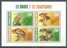 Niger 2013 Mi Sheet 2283-2286 MNH  (LZS5 NGRark2283-2286) - Mushrooms