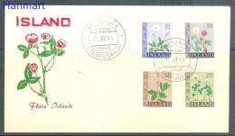 Iceland 1964 Mi 381-384 FDC  (FDC ZE3 ICL381-384) - Other & Unclassified