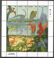 Saint Vincent And The Grenadines 1994 Mi Sheet 2745-2756 MNH  (ZS2 SVGark2745-2756) - Preistorici