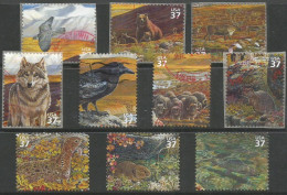 USA 2003 Arctic Tundra  Nature Preservation SC.# 3802 A/J Cpl 10v Set Used (Many VFU!!!) - Usados