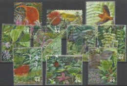 USA 2010 Hawaiian Rain Forest   Nature Preservation SC.# 4474 A/J Cpl 10v Set Used - Usados