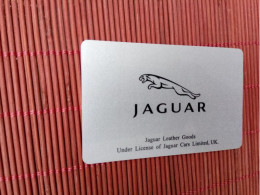 Jaguar Card 2 Photos  Rare - Zonder Classificatie