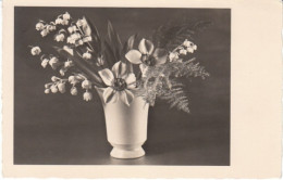 Blumenbild Mit Maiglöckchen In Vase Gl1937 #22.592 - Altri & Non Classificati