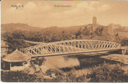 Halle A.S. Brücke U. Burg Giebichenstein Gl1927 #B6514 - Other & Unclassified