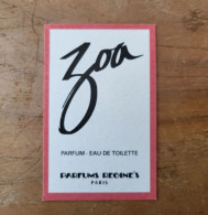 Carte Regine's Zoa - Modern (vanaf 1961)