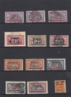 Deutsches Reich Memel 12 Briefmarken  - Klaipeda 1923