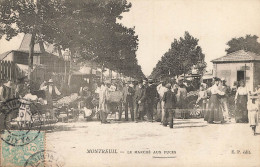 E3455 Montreuil Le Marché Aux Puces - Montreuil