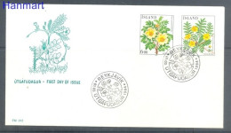 Iceland 1984 Mi 612-613 FDC  (FDC ZE3 ICL612-613b) - Other & Unclassified